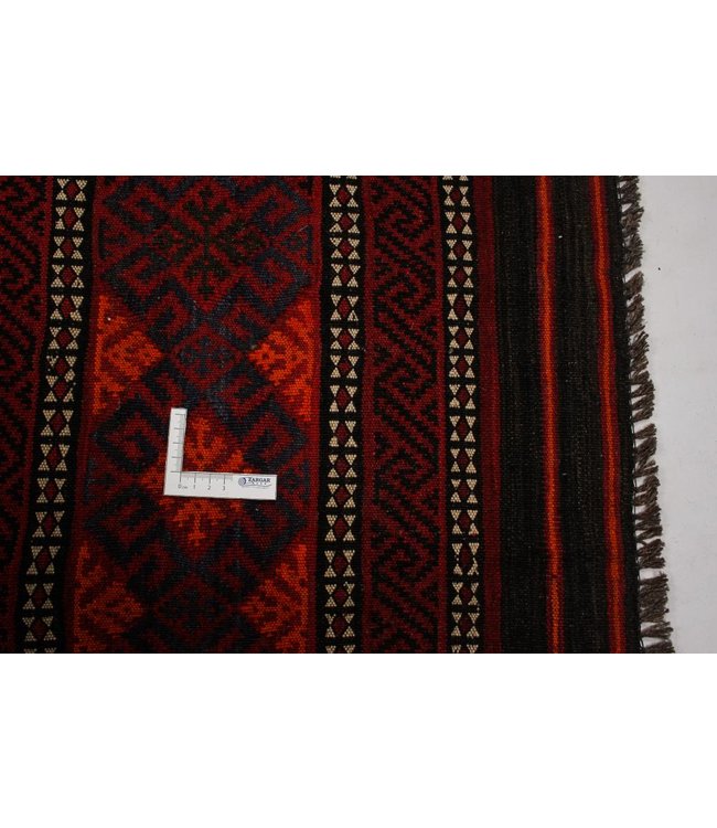 Hand Woven Afghan Wool Kilim Area Rug 407x274 cm