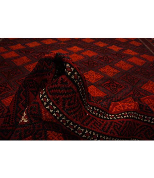 Hand Woven Afghan Wool Kilim Area Rug 407x274 cm