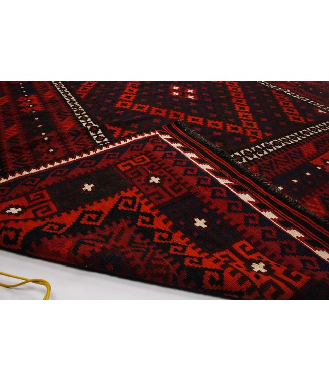 Handgewebte Orientalisch Wolle Kelim Teppich 433x226 cm