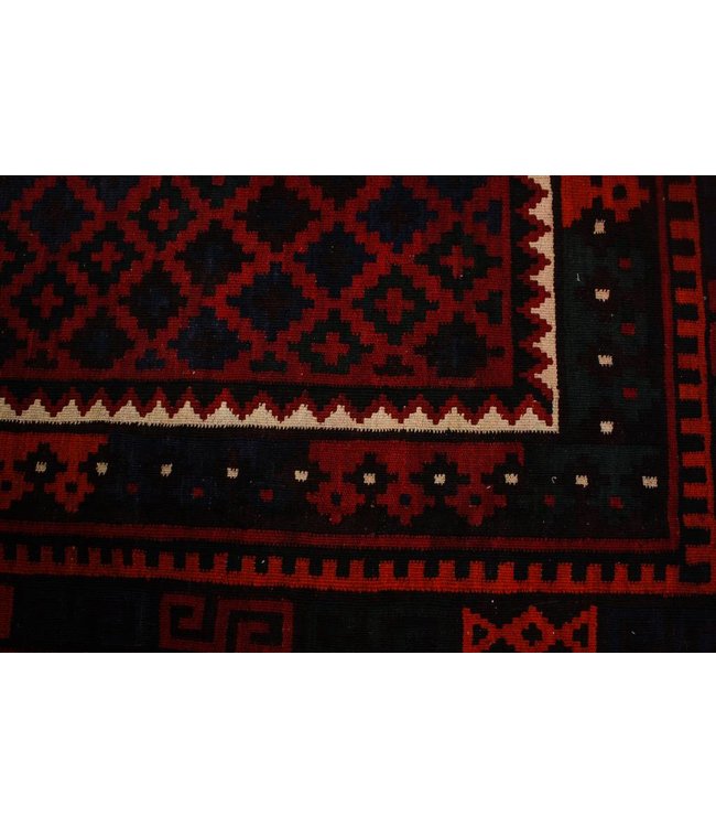 Hand Woven Afghan Wool Kilim Area Rug 413x259 cm