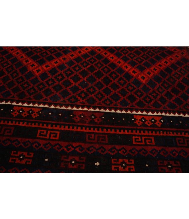 Hand Woven Afghan Wool Kilim Area Rug 413x259 cm