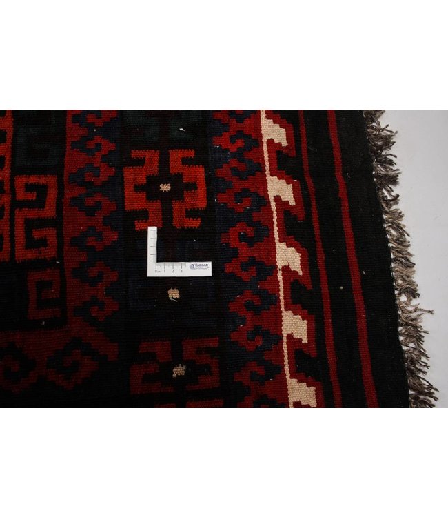 Handgewebte Orientalisch Wolle Kelim Teppich 413x259 cm