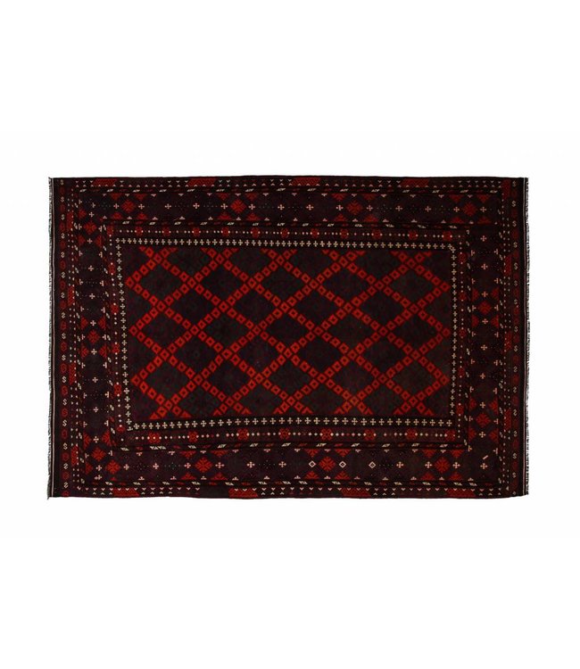 Hand Woven Afghan Wool Kilim Area Rug 391x268 cm