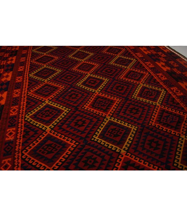 Handgewebte Orientalisch Wolle Kelim Teppich 575x304 cm