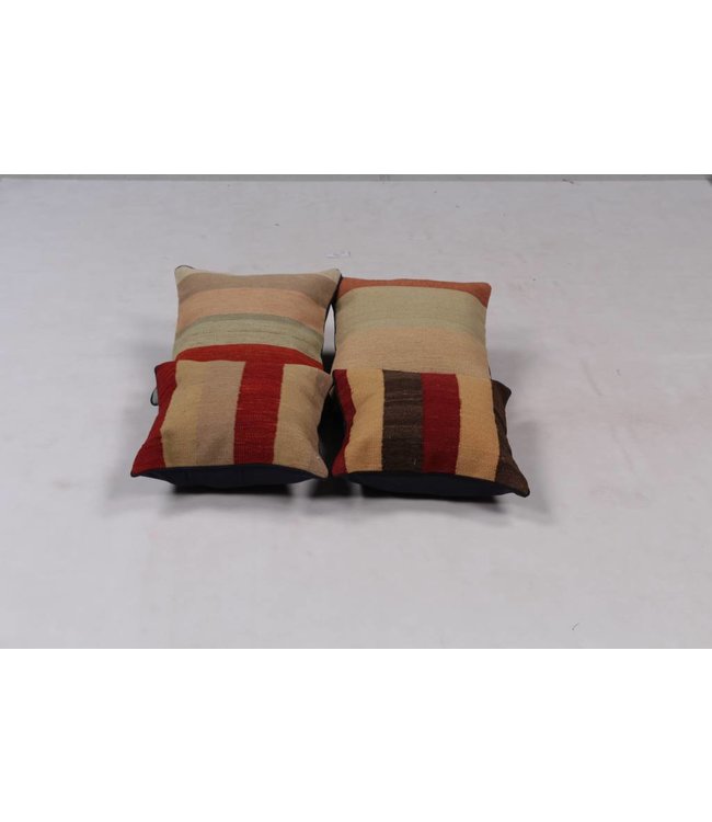 4x kilim cushions ca 40x40 cm with filling