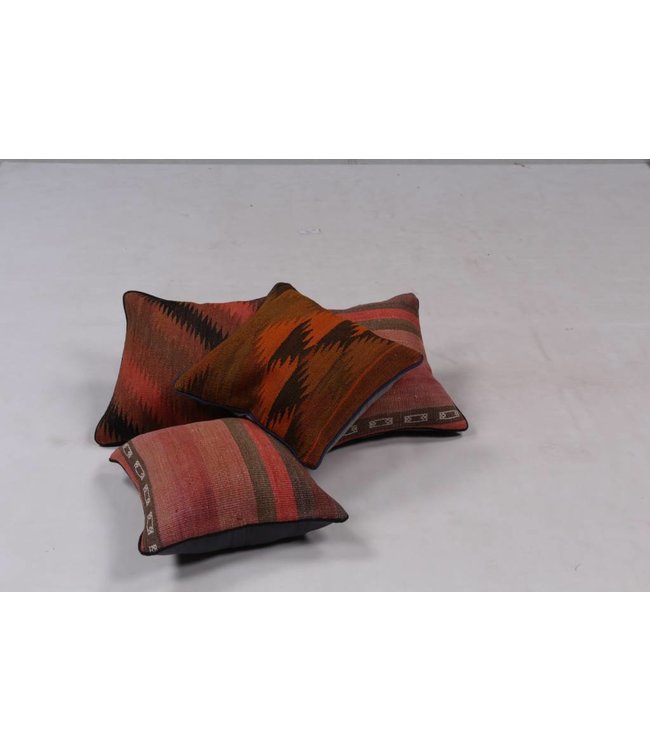 4x kilim cushions ca 40x40 cm with filling