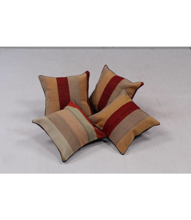 4x kilim cushions ca 40x40 cm with filling