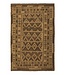 Handgewebte Braun Wolle Kelim Teppich 300x190 cm