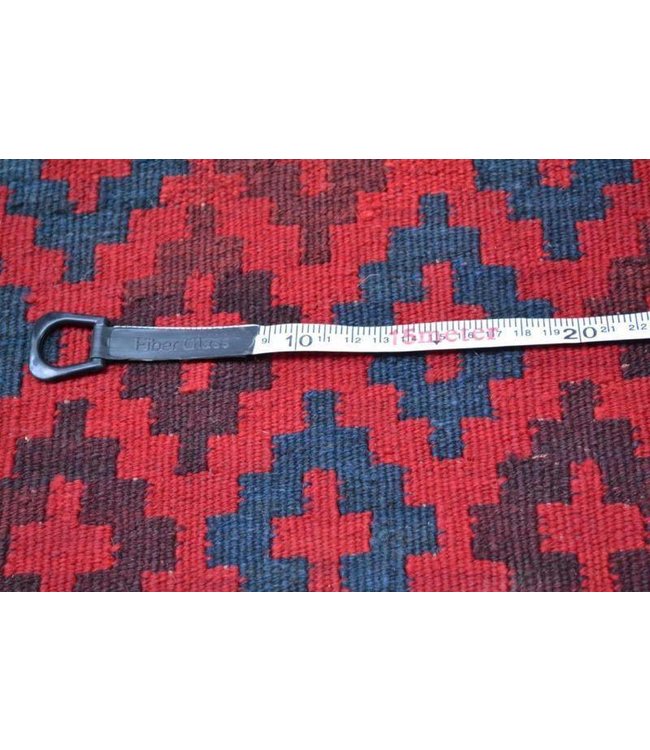 Hand Woven Afghan Wool Kilim Area Rug  110x96 cm