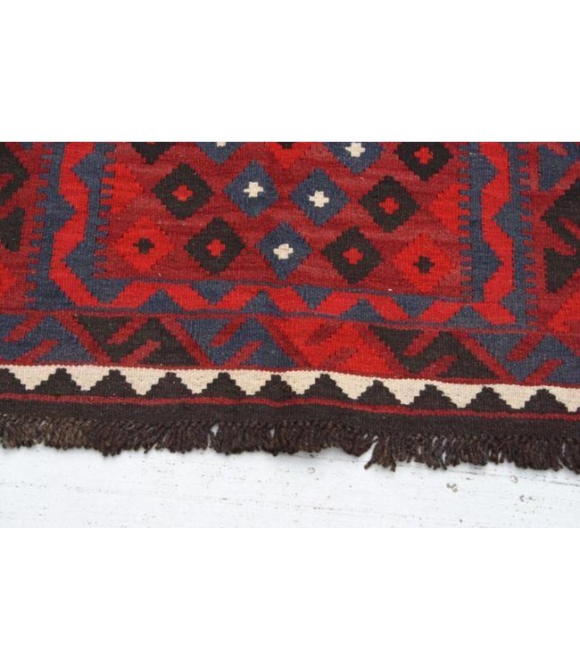 Handgewebte Orientalisch Wolle Kelim Teppich 97x86 cm