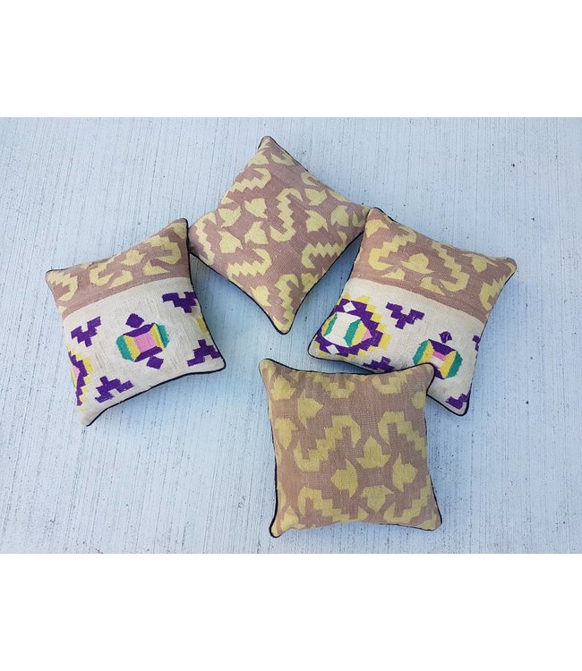 4x kilim cushions ca 45x45 cm with filling