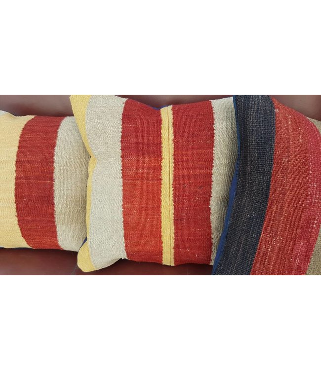 4x kelim kussens 45x45 cm met vulling