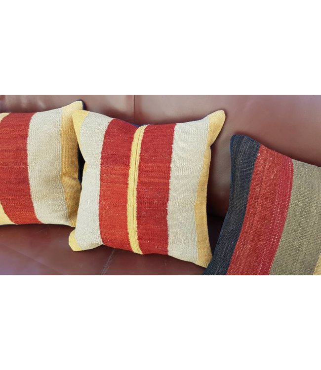 4x kelim kussens 45x45 cm met vulling