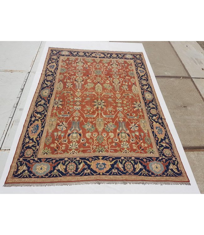 Handgewebt Sumak kelim teppich 361x269 cm