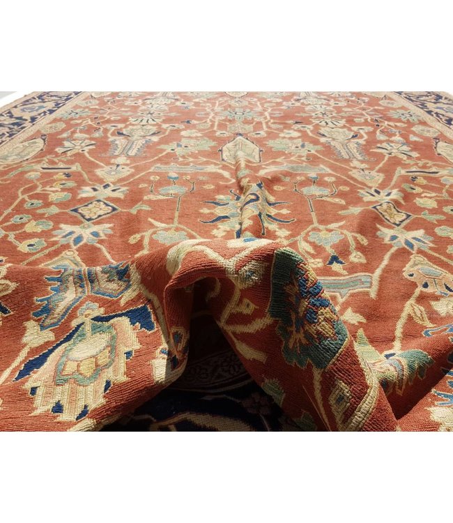 Handwoven Sumak kilim rug 361x269 cm