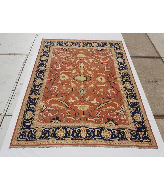 Handgeweven Sumak kelim 344x267 cm