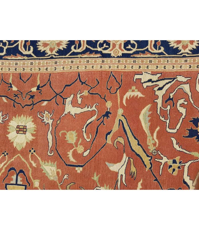 Handgeweven Sumak kelim 344x267 cm