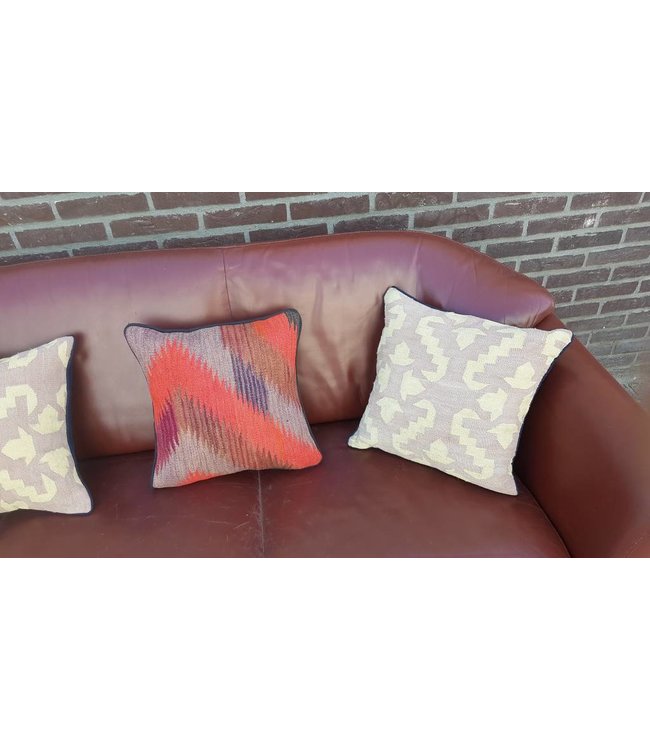 4x kelim kussens 45x45 cm met vulling