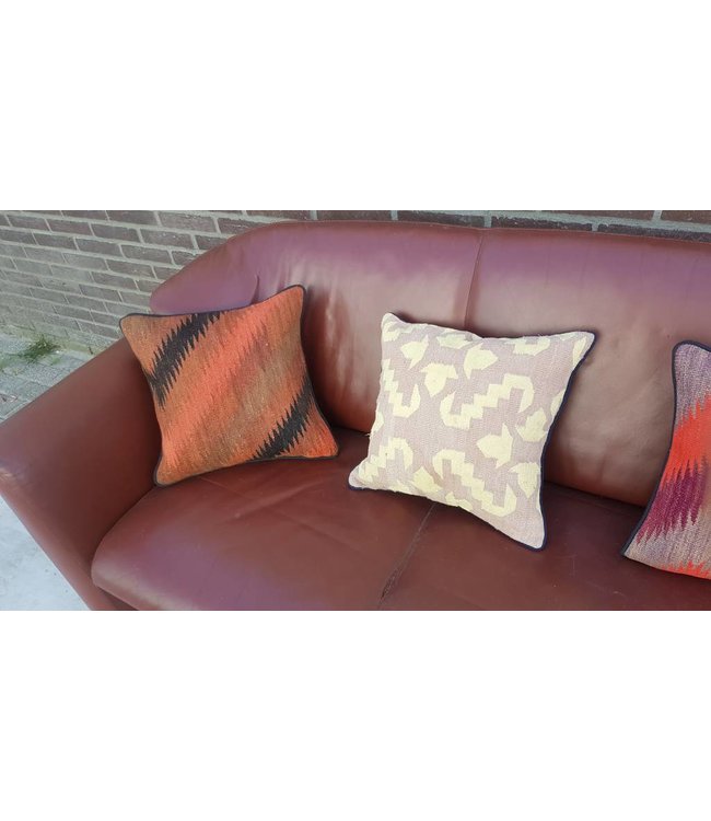 4x kelim kussens 45x45 cm met vulling