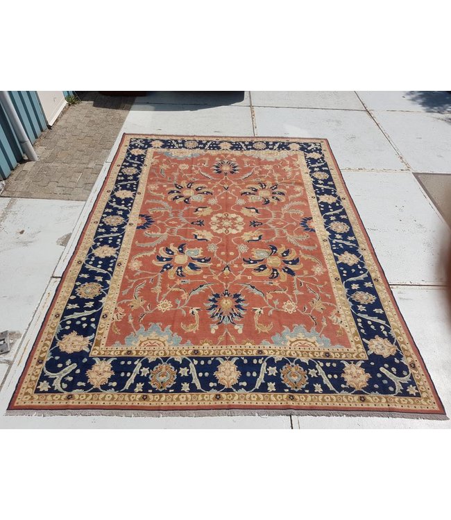 Handgeweven Sumak kelim 402x296 cm