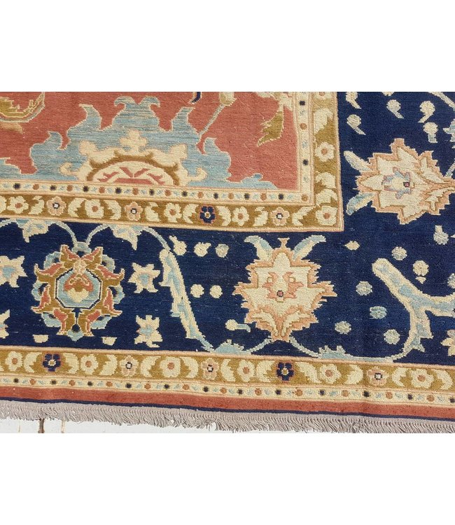 Handgewebt Sumak kelim teppich 402x296 cm