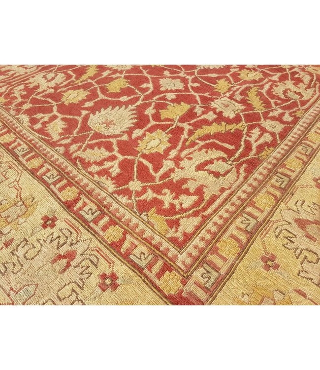 Handwoven Sumak kilim rug 361x267 cm