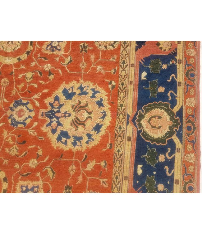 Handwoven Sumak kilim rug 400x296 cm