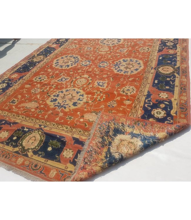 Handwoven Sumak kilim rug 400x296 cm