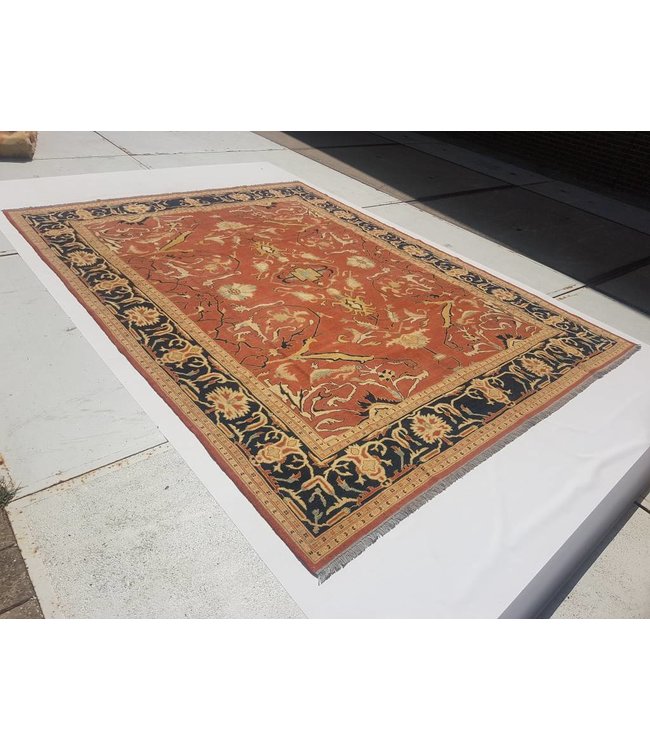 Handgewebt Sumak kelim teppich 350x269 cm