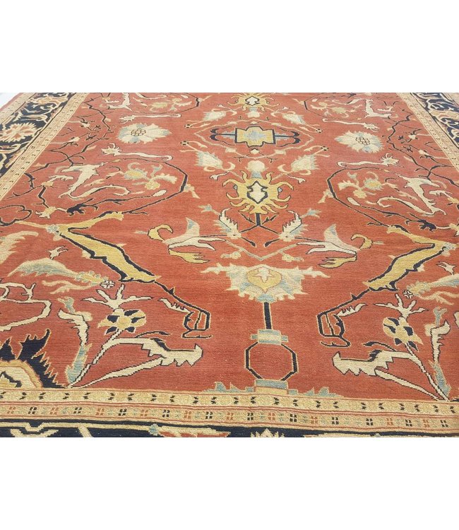 Handgewebt Sumak kelim teppich 350x269 cm