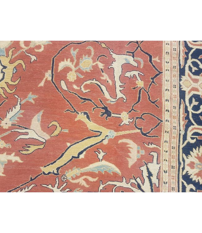 Handgewebt Sumak kelim teppich 350x269 cm