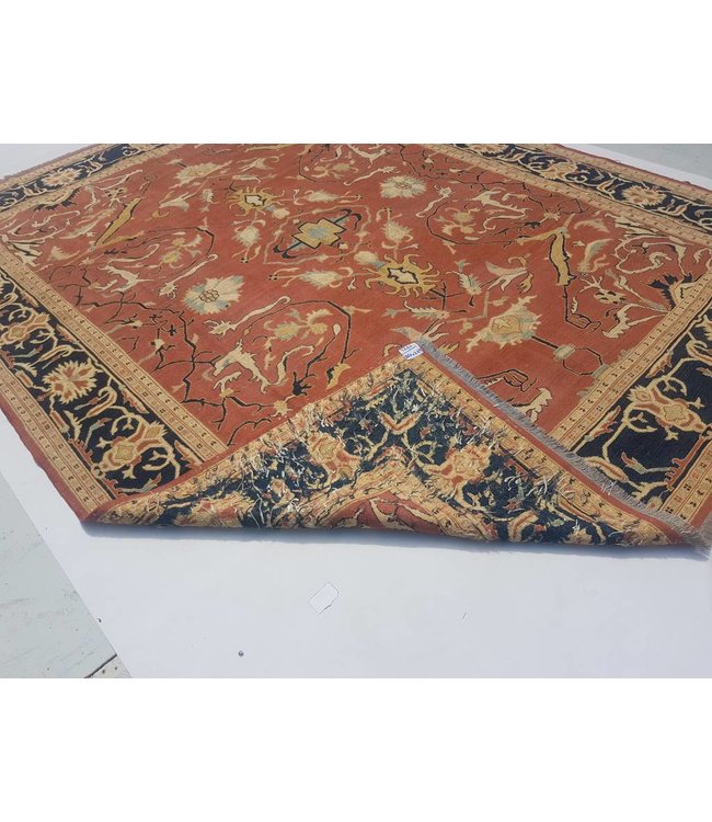 Handgewebt Sumak kelim teppich 350x269 cm