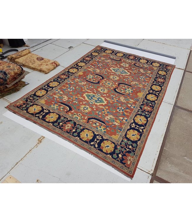 Handgeweven Sumak kelim 433x303 cm