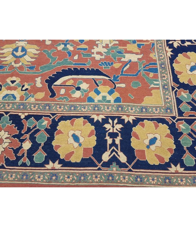 Handgeweven Sumak kelim 433x303 cm