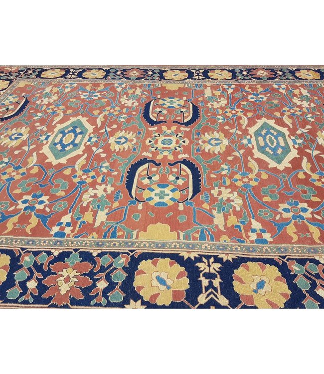 Handgeweven Sumak kelim 433x303 cm