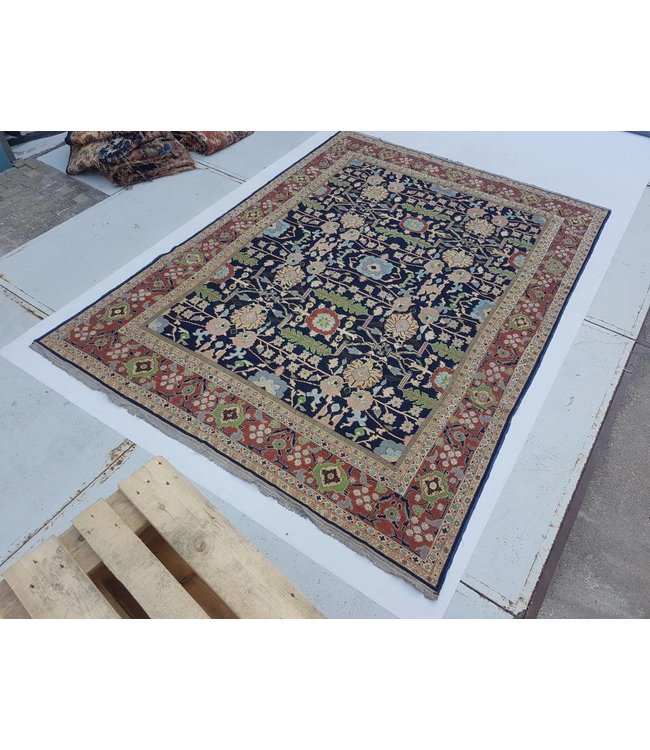 Handgeweven Sumak kelim 349x264 cm