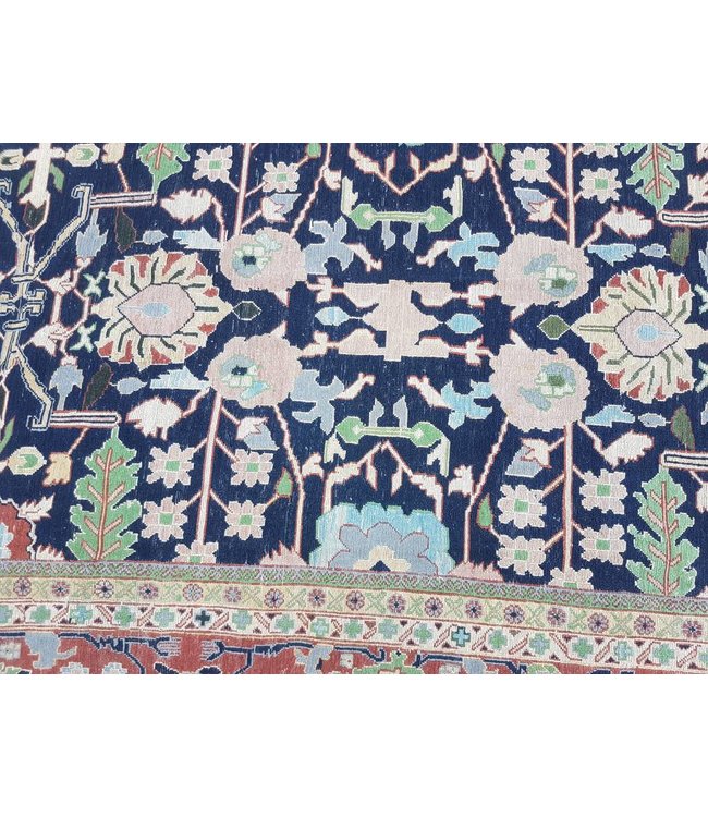 Handgewebt Sumak kelim teppich 349x264 cm