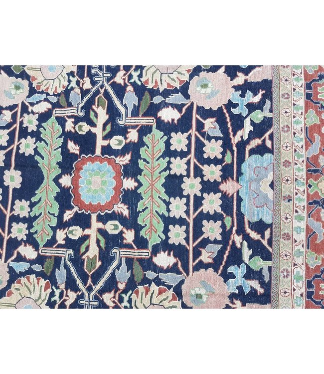 Handgeweven Sumak kelim 349x264 cm