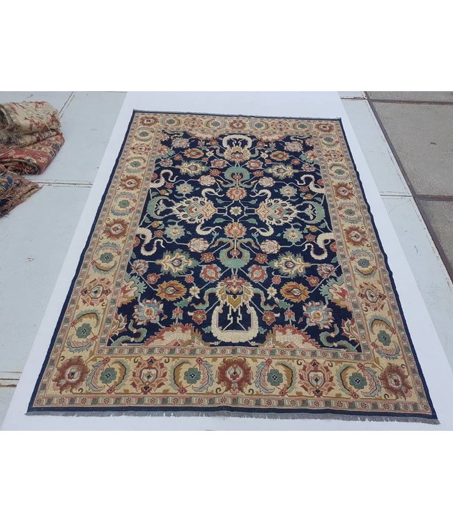 Handwoven Sumak kilim rug 362x260 cm