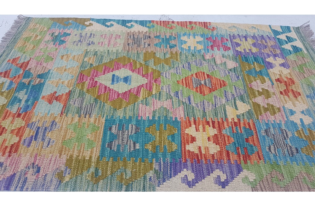 kelim kleed 126 x 80 cm cmvloerkleed tapijt kelims hand geweven