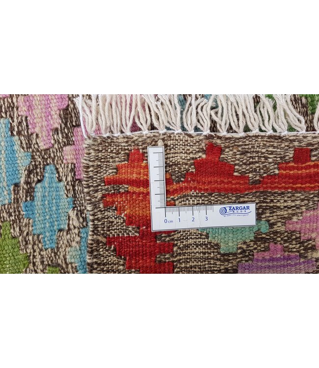 Handgewebte Orientalisch Wolle Kelim Teppich 119 x 82 cm