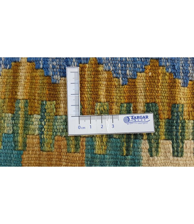 Handgewebte Orientalisch Wolle Kelim Teppich 130 x 77 cm