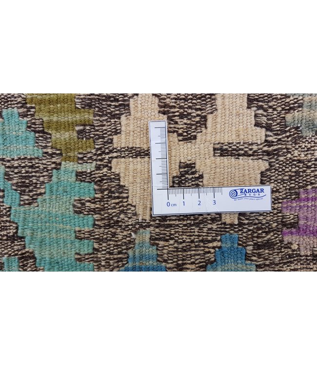 Handgewebte Orientalisch Wolle Kelim Teppich 125x 90 cm