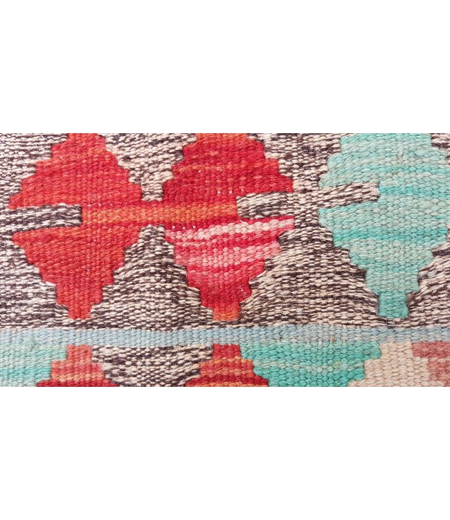 Handgewebte Orientalisch Wolle Kelim Teppich 121x89cm