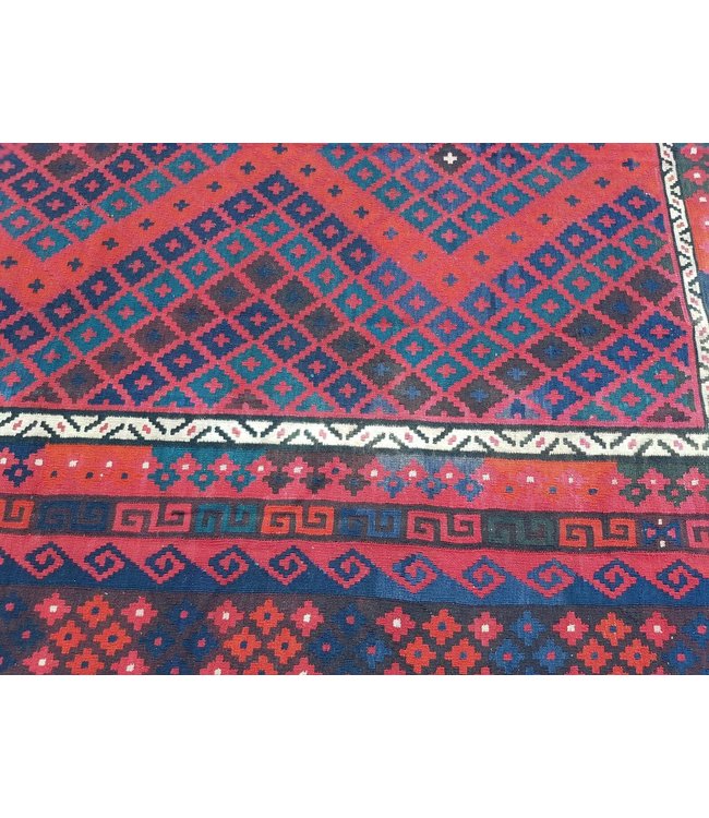 Handgewebte Orientalisch Wolle Kelim Teppich 402 x 261 cm