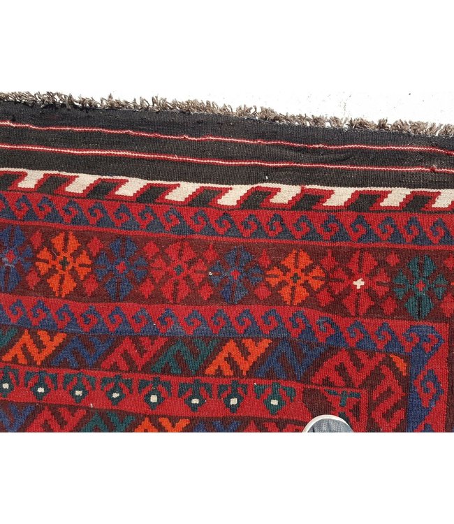 Handgewebte Orientalisch Wolle Kelim Teppich  414 x 245 cm
