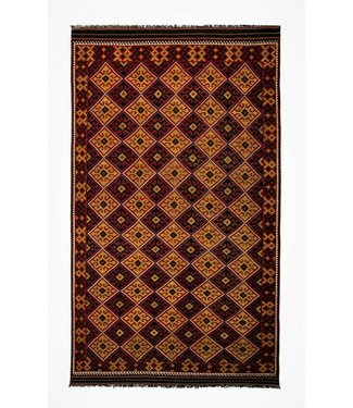 Hand Woven Afghan Wool Kilim Area Rug 492x288 cm