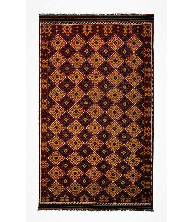 Handgewebte Orientalisch Wolle Kelim Teppich 492x288 cm