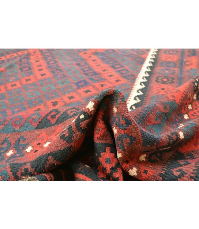 Handgewebte Orientalisch Wolle Kelim Teppich 415 X 278 cm