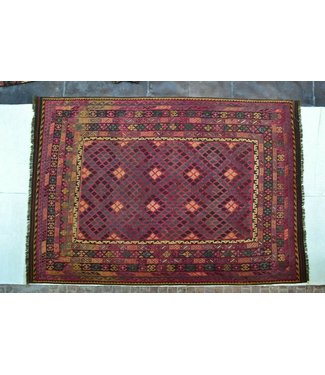 Hand Woven Afghan Wool Kilim Area Rug 408 X 278 cm
